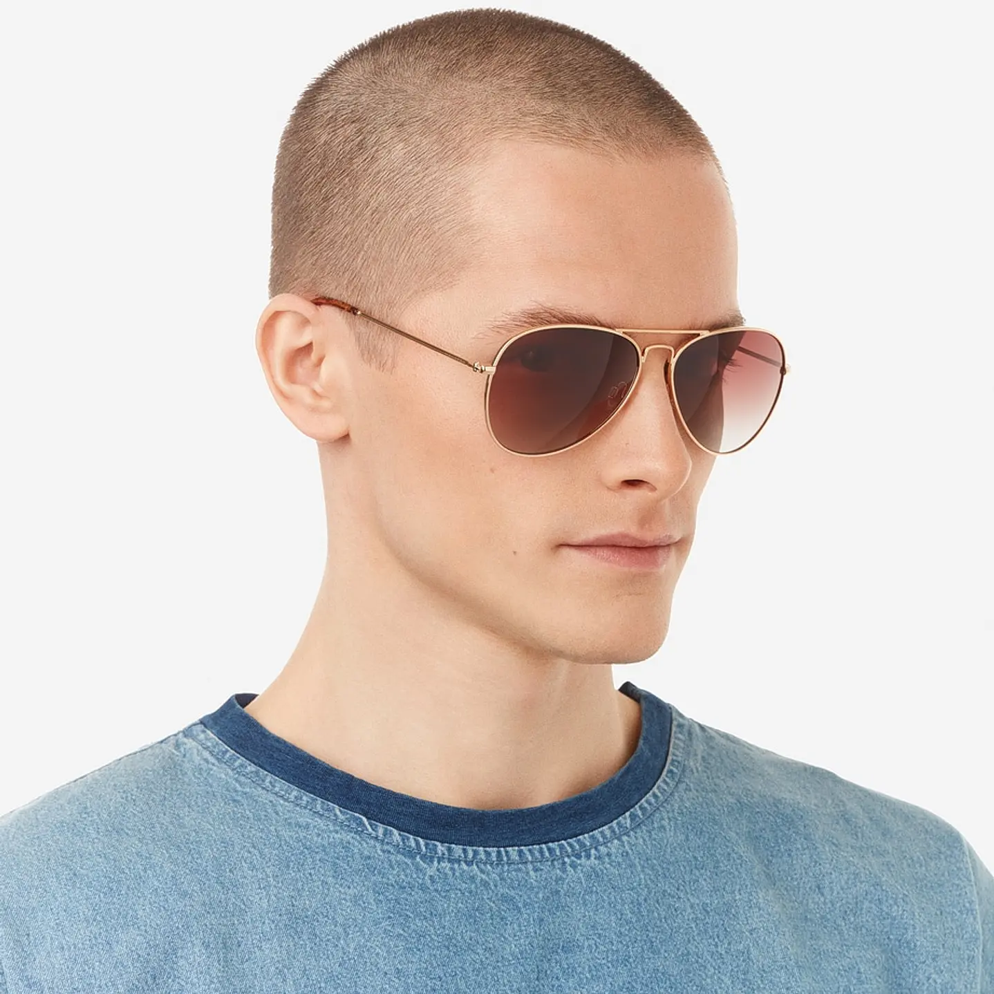 Lentes De Sol Polarizado Hawkers Hawk Gold Brown HHAW22DWMP - Talla 61mm 2