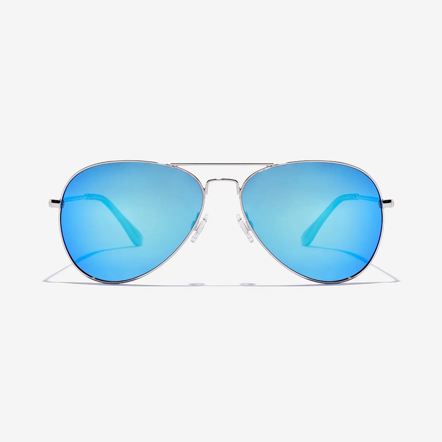 Lentes De Sol Polarizado Hawkers Hawk Silver Blue HHAW22SLMP - Talla 61mm 4