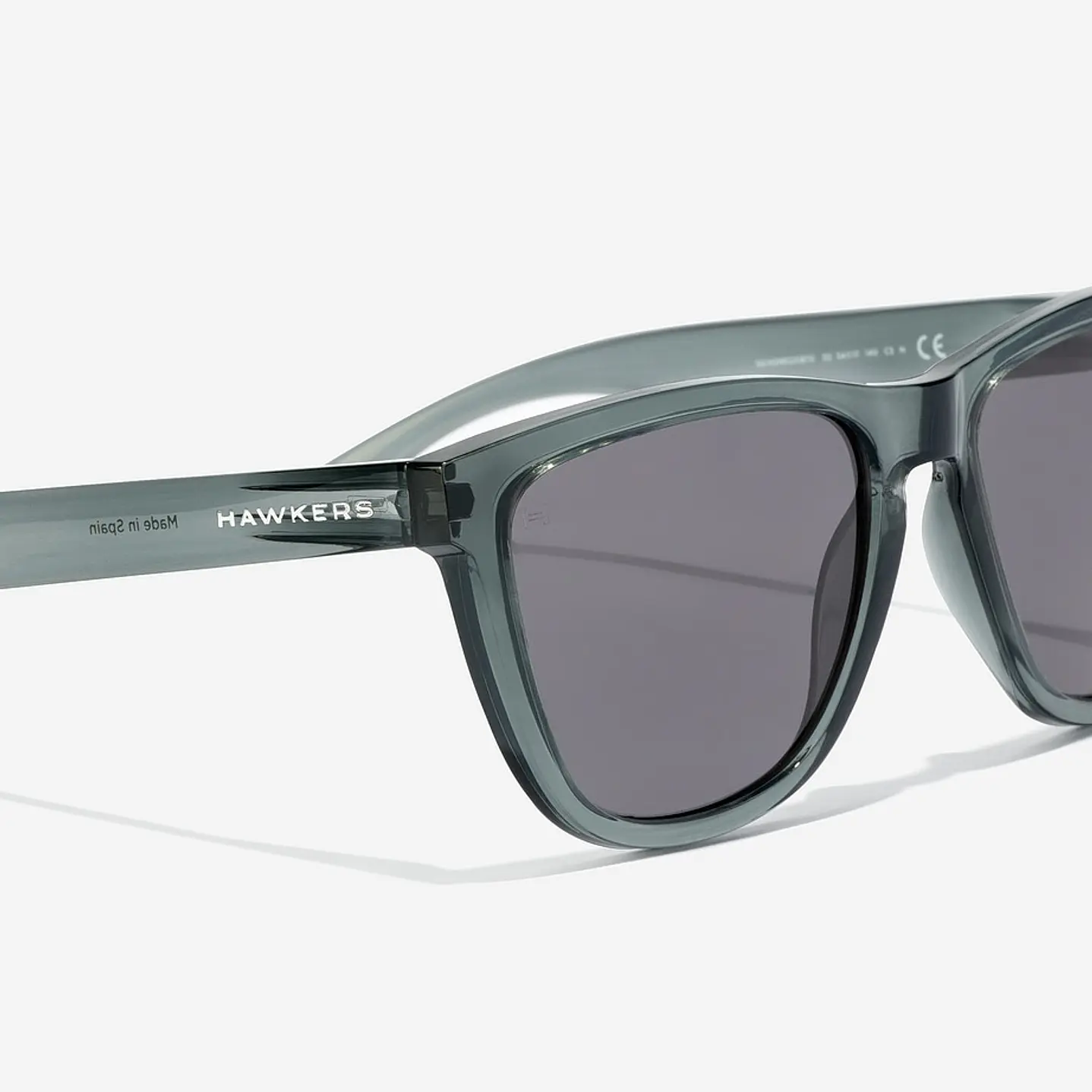 Lentes De Sol Hawkers One Raw Black Transparent Dark HONR22GBT0 - Talla 54mm 8