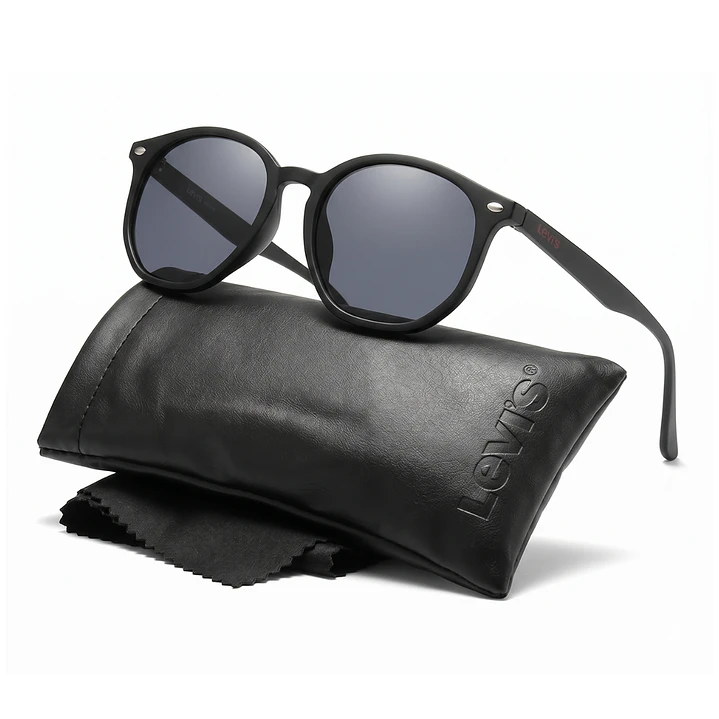 Lentes de Sol Levis Outlook X14075 Negro Unisex - Talla 52mm 1