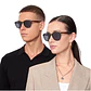 Lentes de Sol Levis Outlook X14075 Negro Unisex - Talla 52mm - Miniatura 2