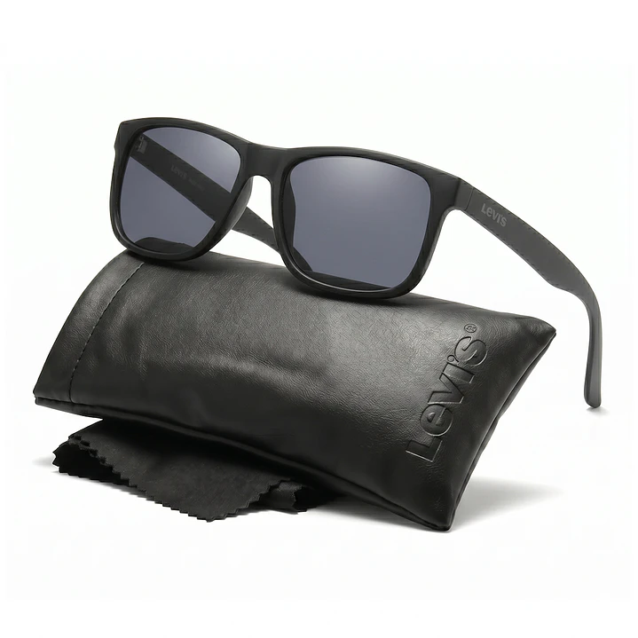 Lentes de Sol Levis Outlook X14082 Negro Unisex - Talla 53mm 1