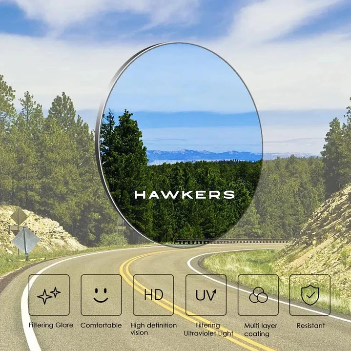 Lentes de Sol Hawkers One Raw HONR21QBT0 Negro Mate Unisex Talla 54mm 10