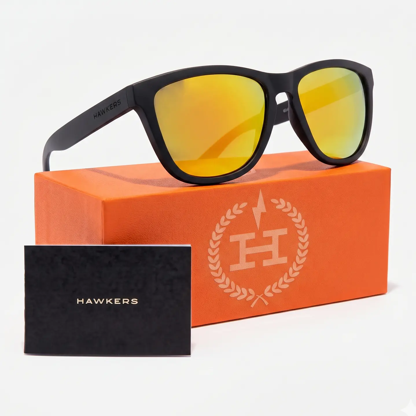 Lentes de Sol Hawkers One Naranja Espejado OTR31 - Talla 54mm 1