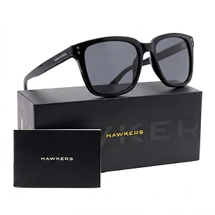 Lentes de Sol Polarizado Hawkers Jack Black Grey HJAC22BGTP - Talla 51mm