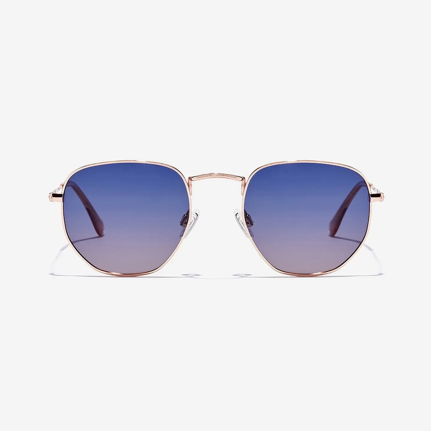 Lentes de Sol Polarizado Hawkers Sixgon Drive  Rose Gold Blue HSDR22KLMP - Talla 50mm 4