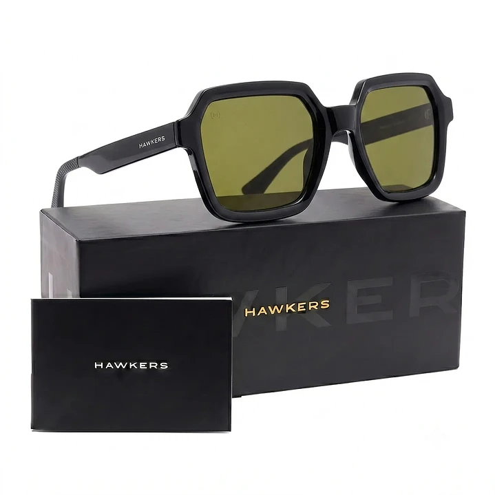 Lentes de Sol Hawkers Minimal Max Black Juniper HMMX26BET0 Unisex  - Talla 52mm 1