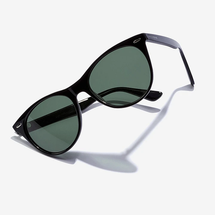 Lentes de Sol Polarizado Hawkers Harlow Black Verde HHAR22BETP - Talla 54mm 5