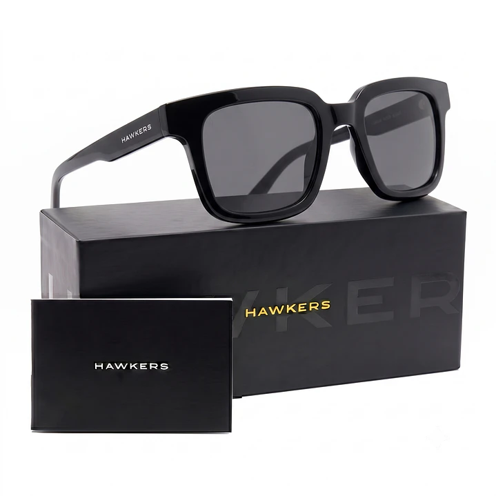 Lentes de Sol Hawkers Covent Black Dark Eco HCOV26BBR0 - Talla 51mm 1