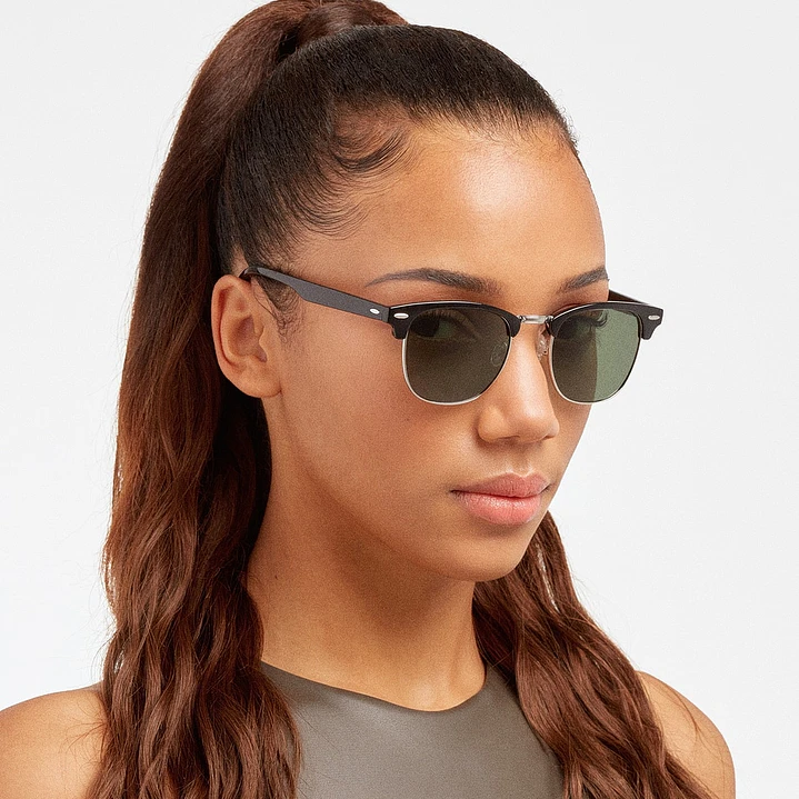 Lentes de Sol Polarizado Hawkers Classic Bold HCBO22BBTP Negro Unisex - Talla 50mm 3