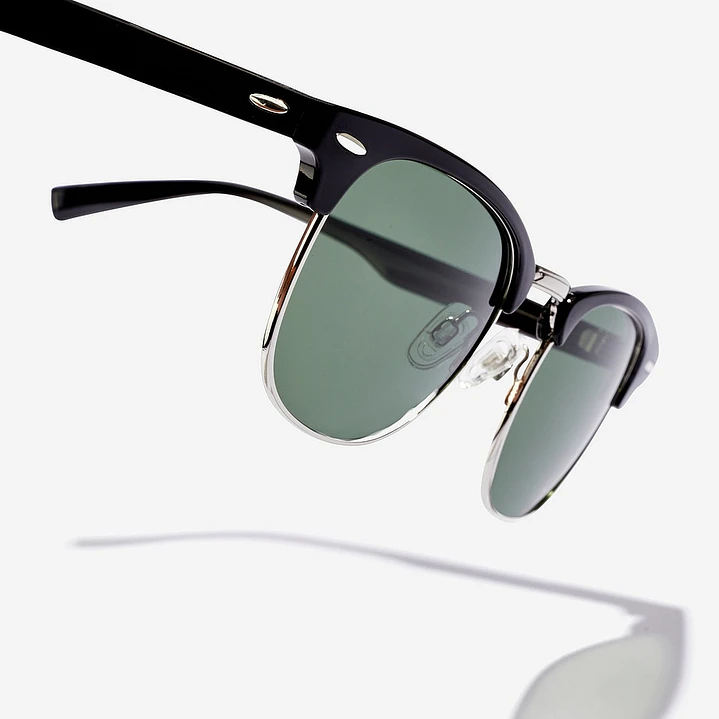 Lentes de Sol Polarizado Hawkers Classic Bold HCBO22BBTP Negro Unisex - Talla 50mm 7