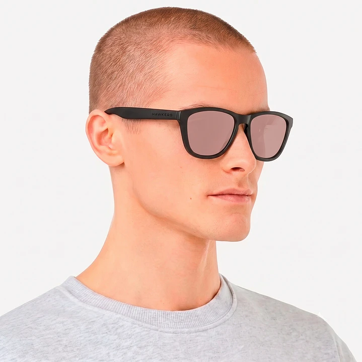 Lentes de Sol Hawkers One Negro Rosado OTR35 - Talla 54mm 2