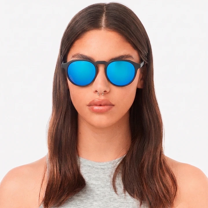 Lentes de Sol Hawkers Warwick Negro Azul Espejado WTR12 - Talla 51mm 3