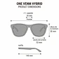 Lentes De Sol Hawkers Dark One Venm Hybrid VOTR01 - Talla 53mm - Miniatura 4