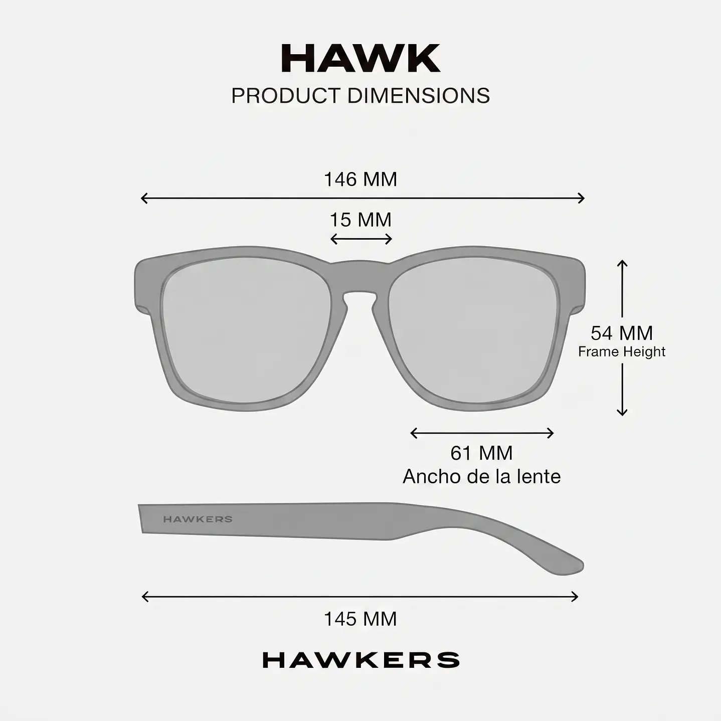 Lentes De Sol Polarizado Hawkers Hawk Gold Green HHAW22DEMP - Talla 61mm 4