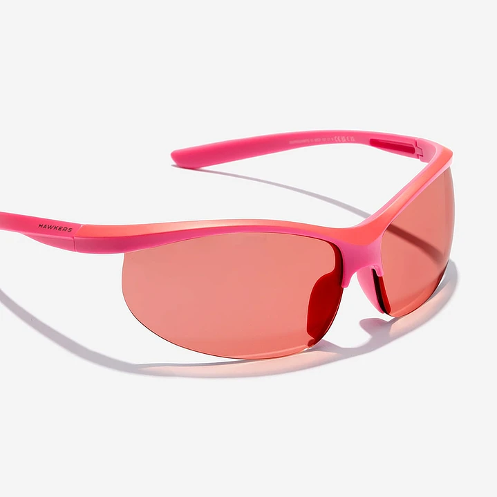 Lentes de Sol Deportivo Hawkers Radiante HRAD24KKT0 Rosado - Talla 69mm 8