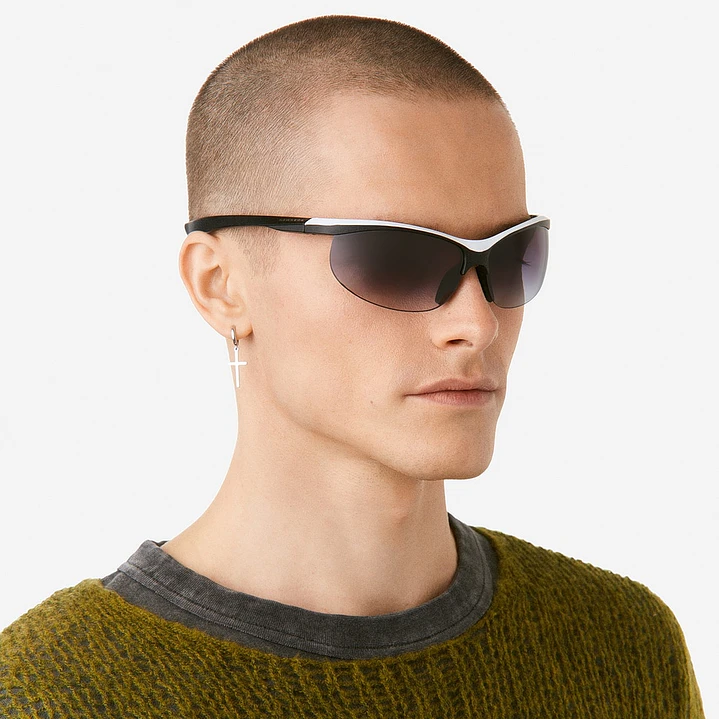 Lentes de Sol Deportivo Hawkers Radiante HRAD24HGT0 Blanco Negro -Talla 69mm 3