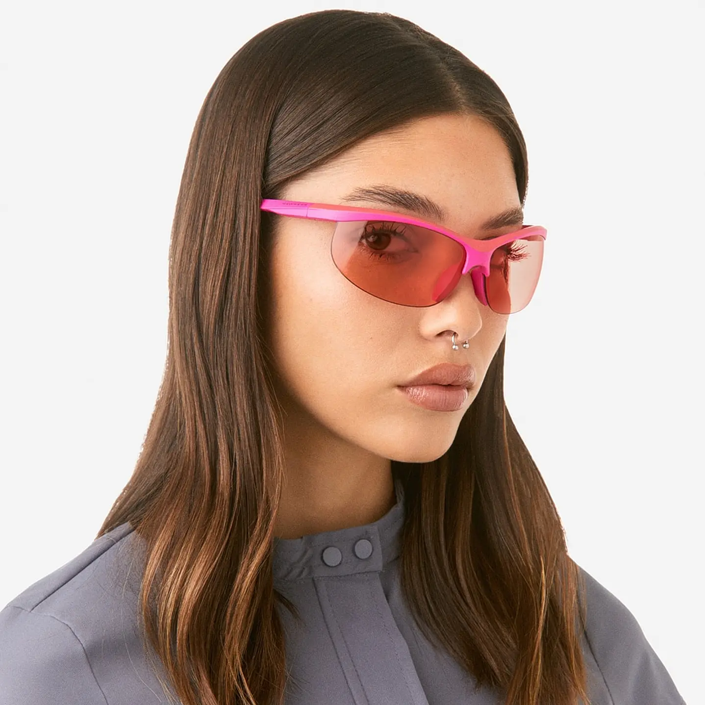 Lentes de Sol Deportivo Hawkers Radiante HRAD24KKT0 Rosado - Talla 69mm 2