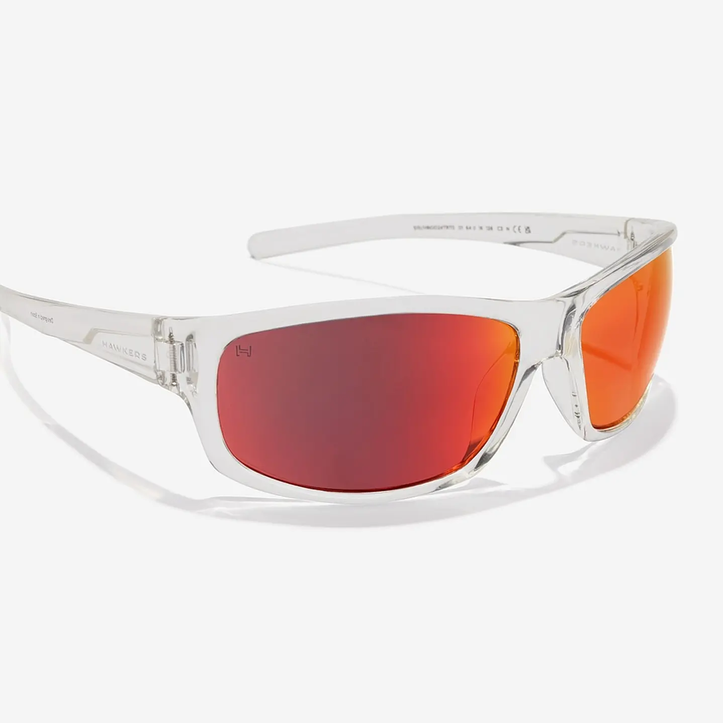 Lentes de Sol Hawkers Boost HBOO24TRT0 Rojo Transparente - Talla 64mm 8