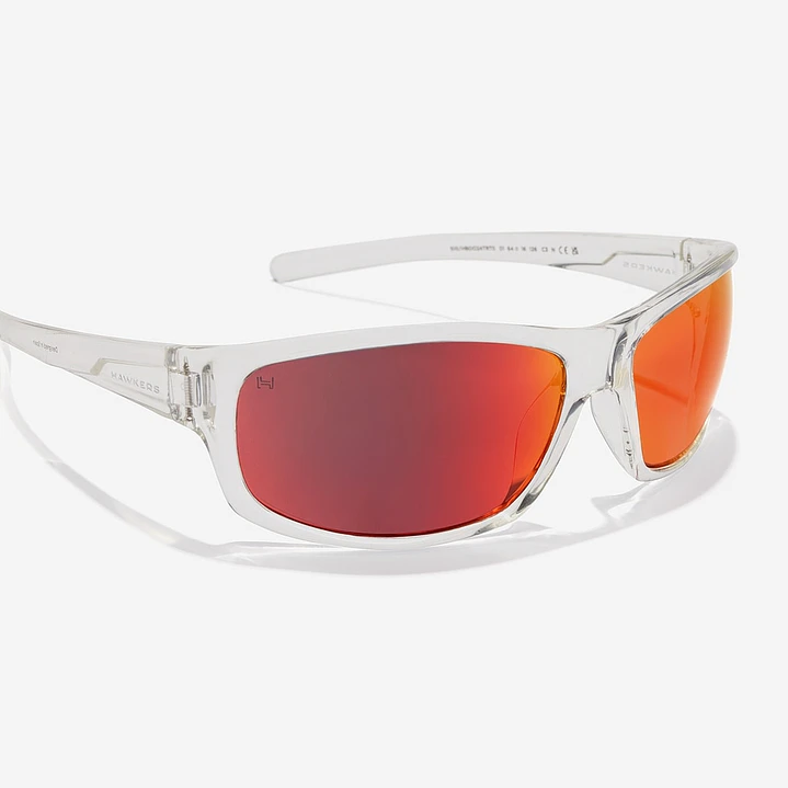 Lentes de Sol Hawkers Boost HBOO24TRT0 Rojo Transparente - Talla 64mm 8