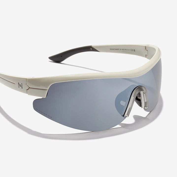 Lentes de Sol Deportivo Polarizado Hawkers Active HACT24HSTP Blanco Negro - Talla 145mm 8