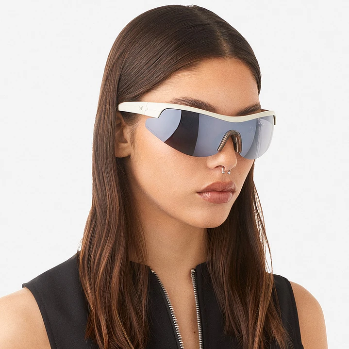 Lentes de Sol Deportivo Polarizado Hawkers Active HACT24HSTP Blanco Negro - Talla 145mm 2