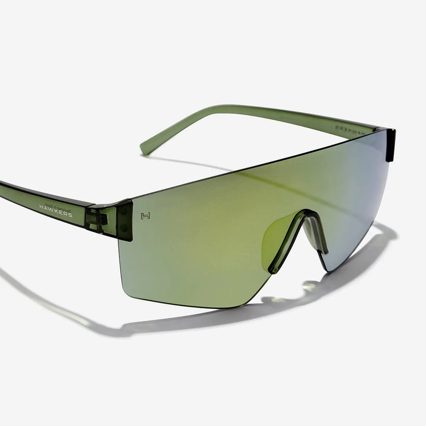 Lentes de Sol Deportivo Hawkers Aero HAER24EYT0 Verde Amarillo - Talla 135mm 8