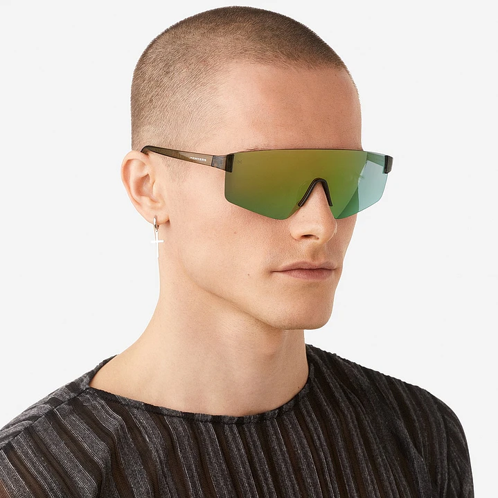 Lentes de Sol Deportivo Hawkers Aero HAER24EYT0 Verde Amarillo - Talla 135mm 3