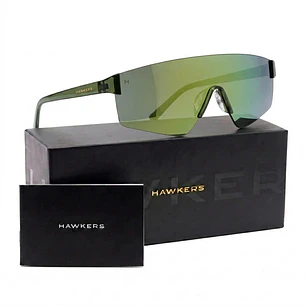 Lentes de Sol Deportivo Hawkers Aero HAER24EYT0 Verde Amarillo - Talla 135mm