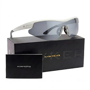 Lentes de Sol Deportivo Polarizado Hawkers Active HACT24HSTP Blanco Negro - Talla 145mm