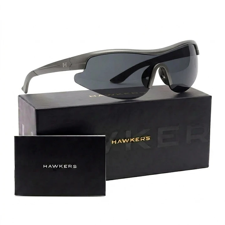 Lentes de Sol Deportivo Polarizado Hawkers Active HACT24GLT0 Metalico - Talla 145mm 1
