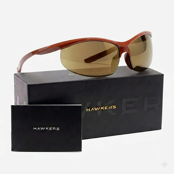 Lentes de Sol Deportivo Hawkers Radiante HRAD24RJT0 Rojo Beige - Talla 69mm 1