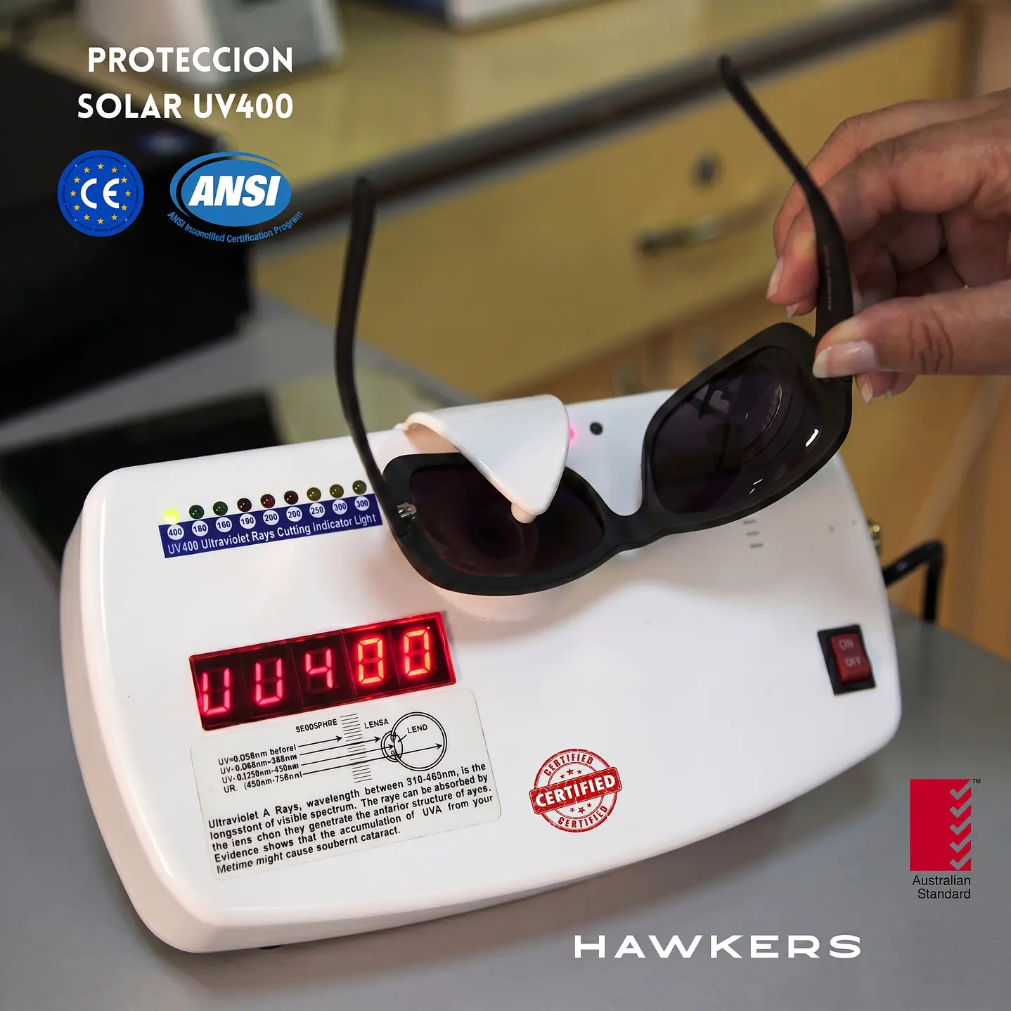  Lentes de Sol Hawkers Miranda Black HMIR218BX0 - Talla 54mm  6