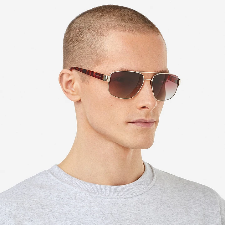 Lentes de Sol Polarizado Hawkers Falcon HFAL22DWMP Marrón - Talla 58mm 3