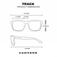 Lentes de Sol Polarizado Hawkers Track HTRA23BBTP Negro - Talla 57mm - Miniatura 3