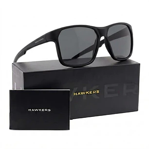 Lentes de Sol Polarizado Hawkers Track HTRA23BBTP Negro - Talla 57mm