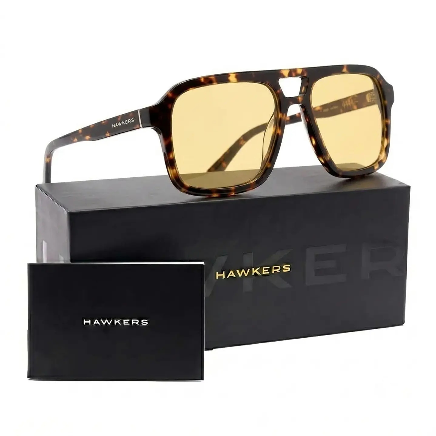 Lentes de Sol Hawkers Croupier HCRO26CYX0 Carey Amarillo- Talla 53mm 1