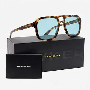Lentes de Sol Hawkers Croupier HCRO22CLX0 Marron Celeste - Talla 53mm