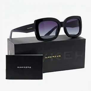 Lentes de Sol Polarizado Hawkers Gigi HGIG22BGTP Negro - Talla 53mm