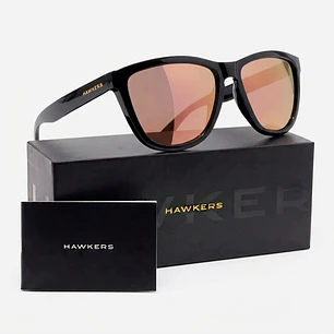 Lentes de Sol Polarizado Hawker One Raw HONR21BKTP Rosa - Talla 54mm