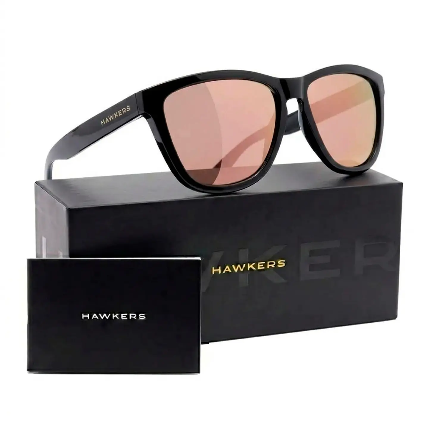 Lentes de Sol Polarizado Hawker One Raw HONR21BKTP Rosa - Talla 54mm 1