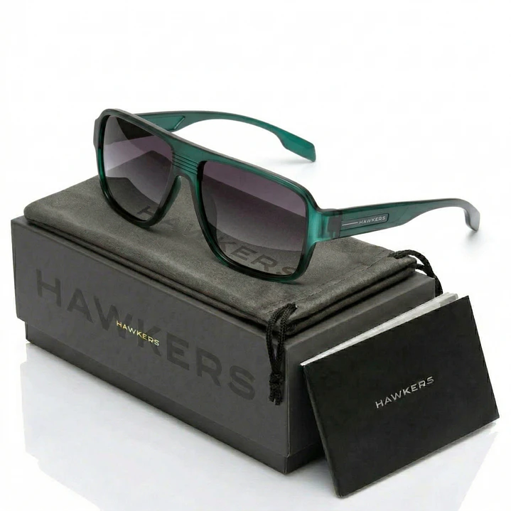 Lentes de Sol Hawkers Parlay HPAR24EGT0 Verde Mate Unisex Talla 58mm 1