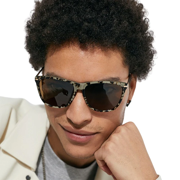 Lentes de Sol Hawkers ONE CROSSWALK HOCR21EEM0 Verde Habana Unisex Talla 57mm 7