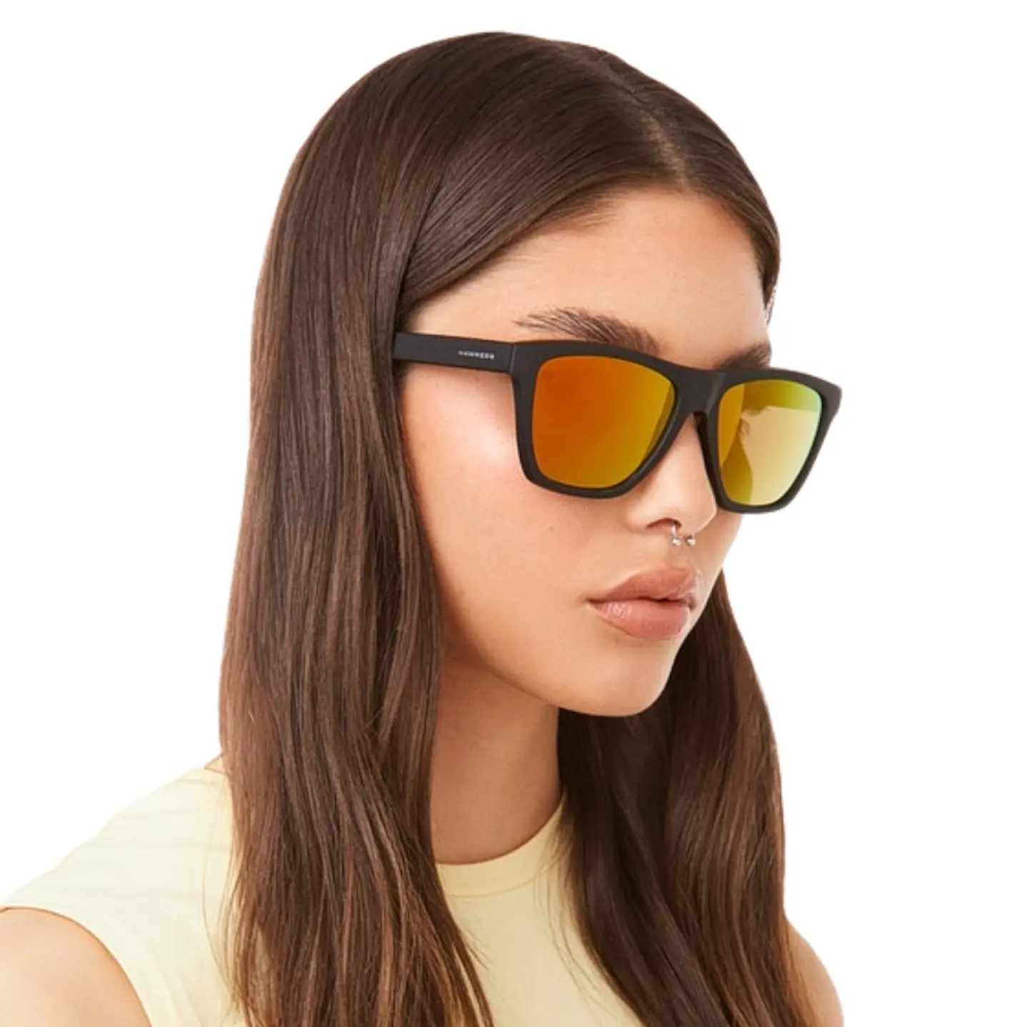 Lentes de Sol Hawkers ONE LS RAW HOLR21BOT0 Naranja Espejado Unisex Talla 54 mm 7