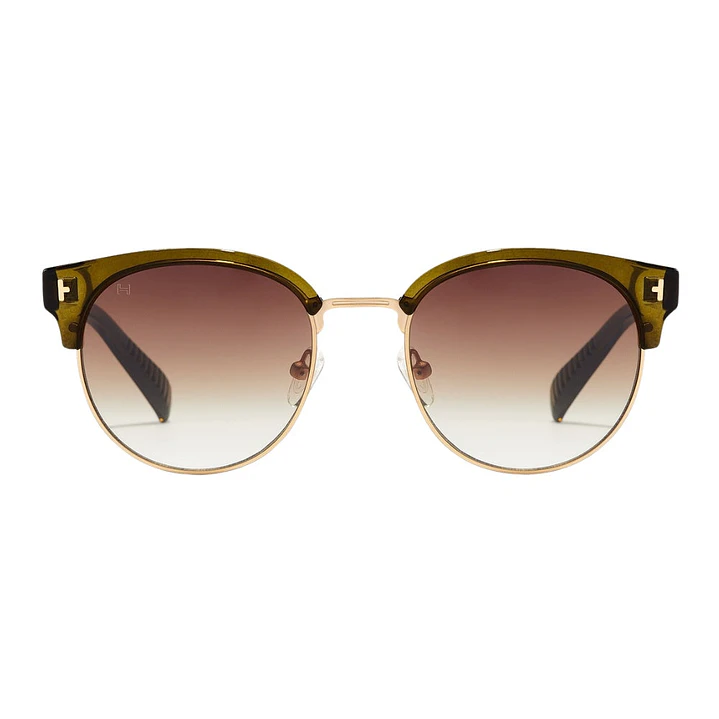 Lentes de Sol Hawkers NEW CLASSIC ROUNDED HNCR23EWT0 Marron Degrade Unisex Talla 53 mm 6