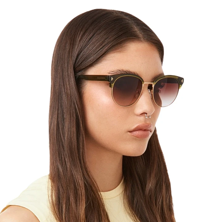 Lentes de Sol Hawkers NEW CLASSIC ROUNDED HNCR23EWT0 Marron Degrade Unisex Talla 53 mm 7