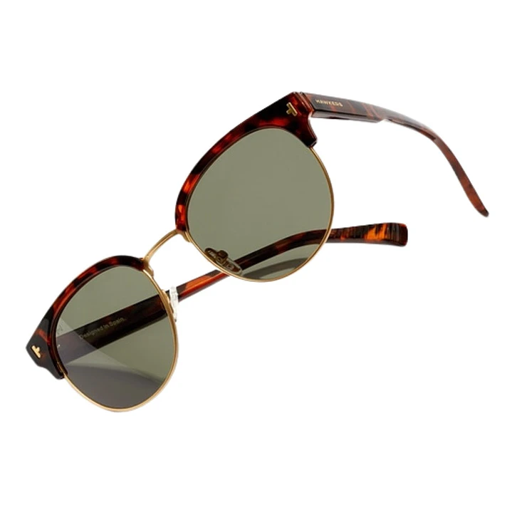 Lentes de Sol Polarizado Hawkers NEW CLASSIC ROUNDED HNCR23CETP Marron Tortuga Unisex Talla 53 mm 5