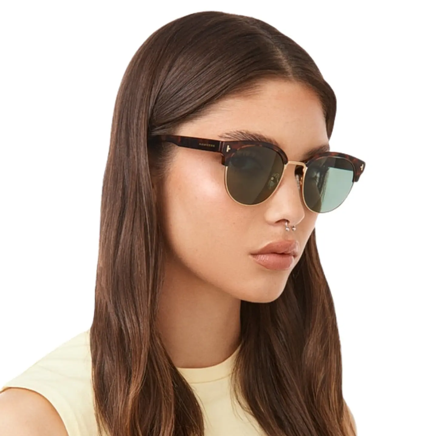 Lentes de Sol Polarizado Hawkers NEW CLASSIC ROUNDED HNCR23CETP Marron Tortuga Unisex Talla 53 mm 6