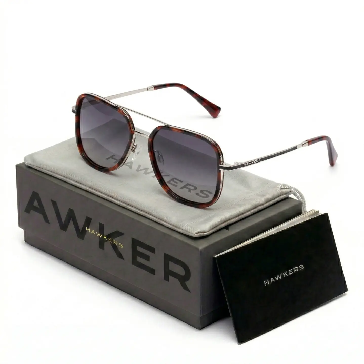 Lentes de Sol Hawkers Captain HCAP21CBXP Marron Tortuga Unisex Talla 55mm 1