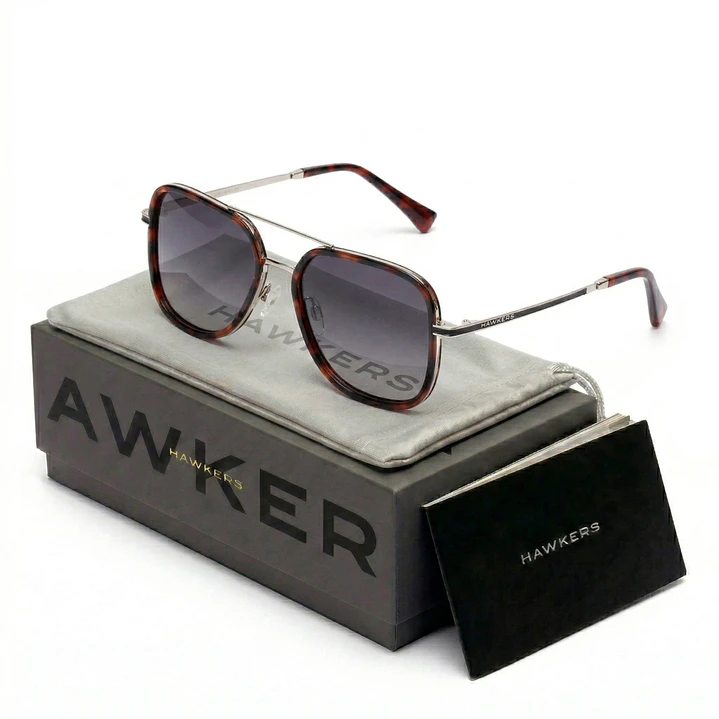 Lentes de Sol Hawkers Captain HCAP21CBXP Marron Tortuga Unisex Talla 55mm 1